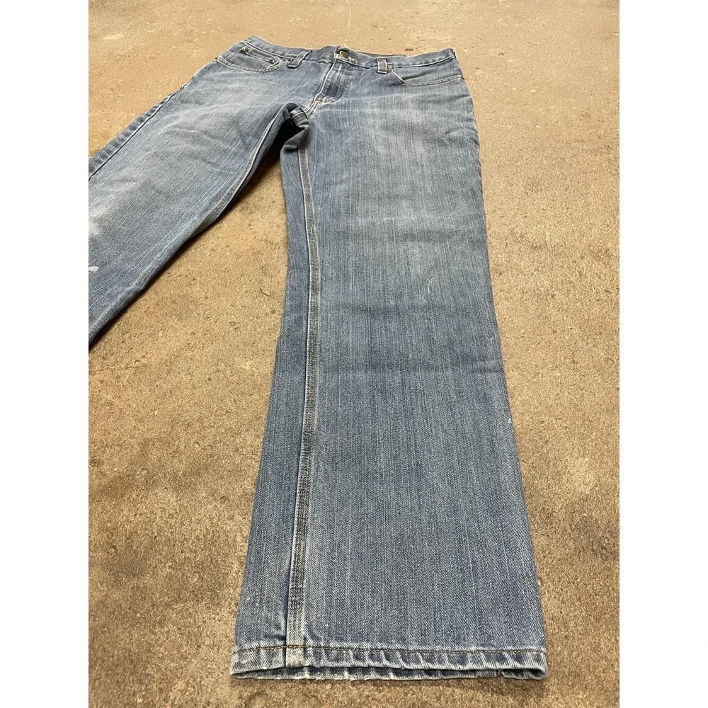 Carhartt‎ Jeans Mens 33x30 Blue Relaxed Fit Straight Leg Workwear 101483-988